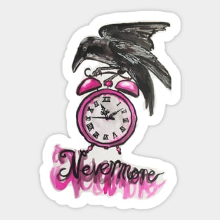 Nevermore Sticker